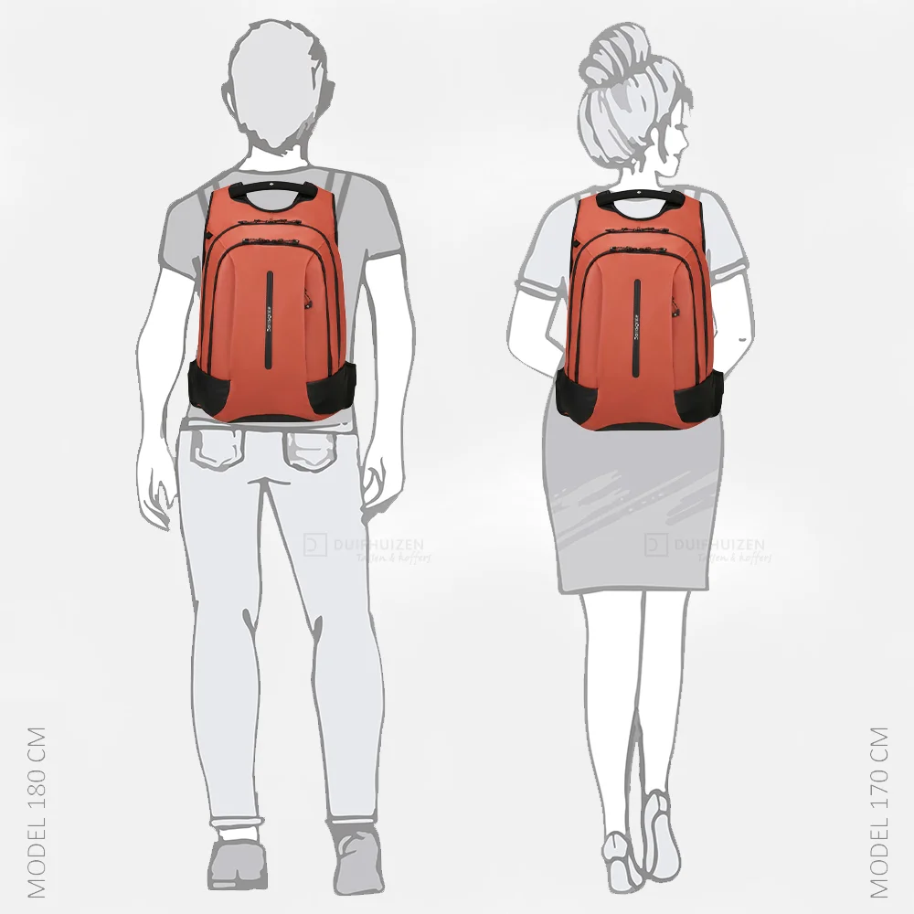 Samsonite Ecodiver laptoprugzak L 15 inch oranje bij Duifhuizen