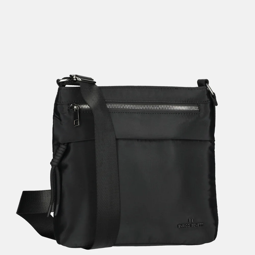 Enrico Benetti Janice crossbody tas zwart bij Duifhuizen