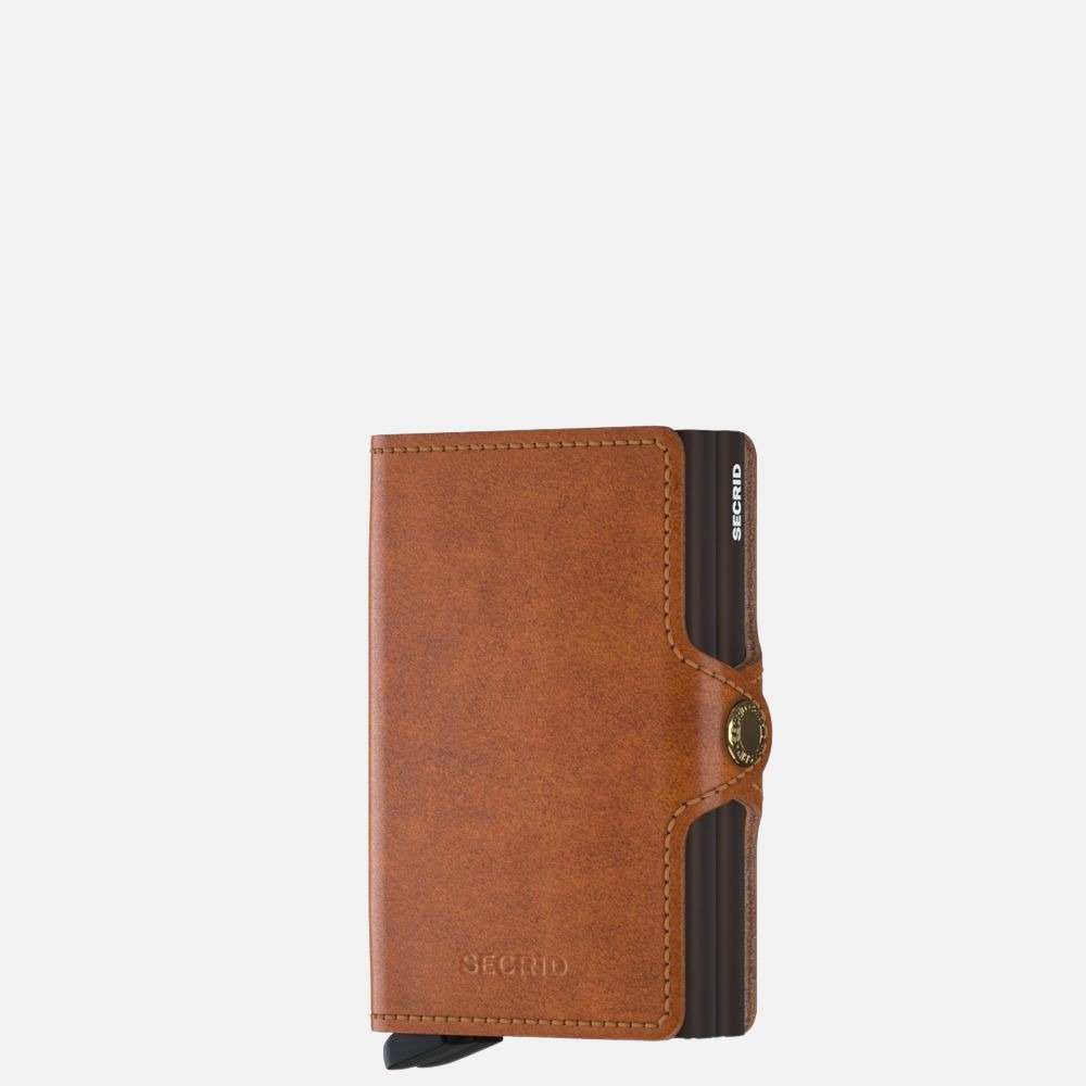 Secrid Twinwallet pasjeshouder cognac brown bij Duifhuizen