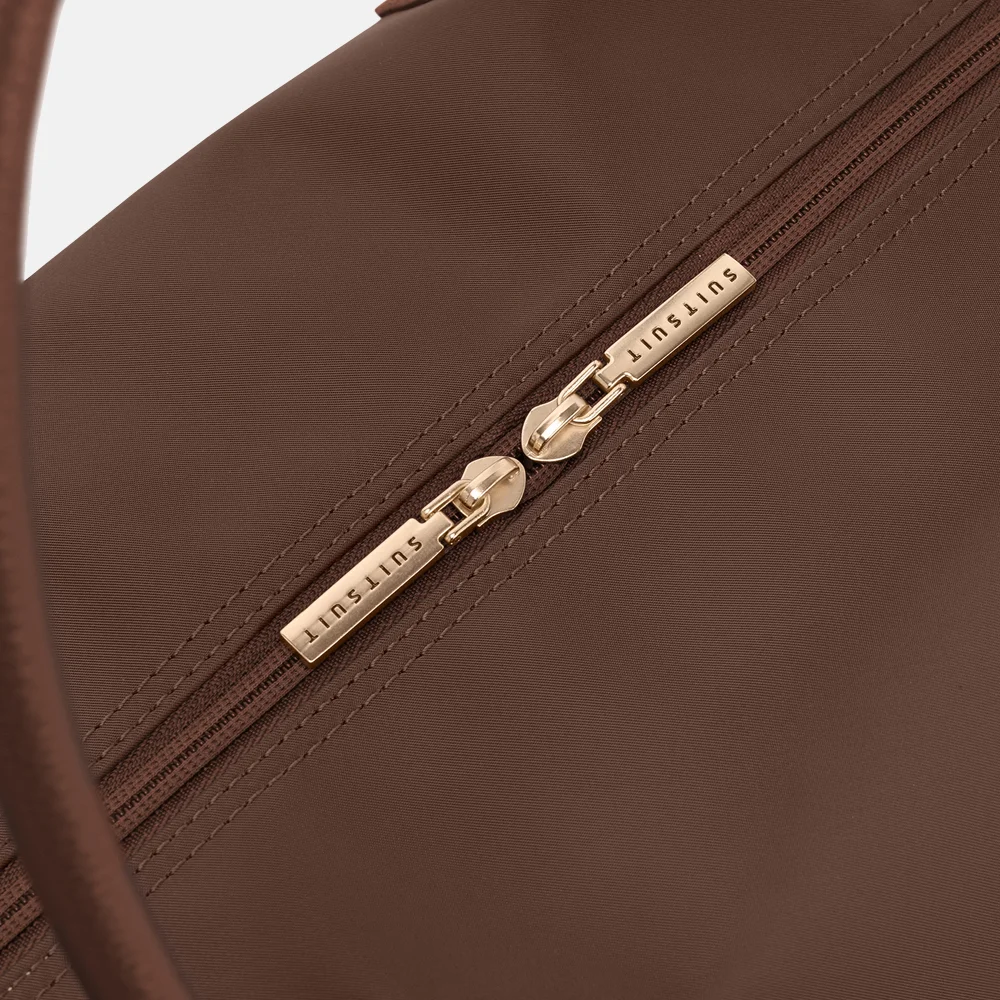 SUITSUIT Serenity Travel Tote weekendtas chocolade brown bij Duifhuizen