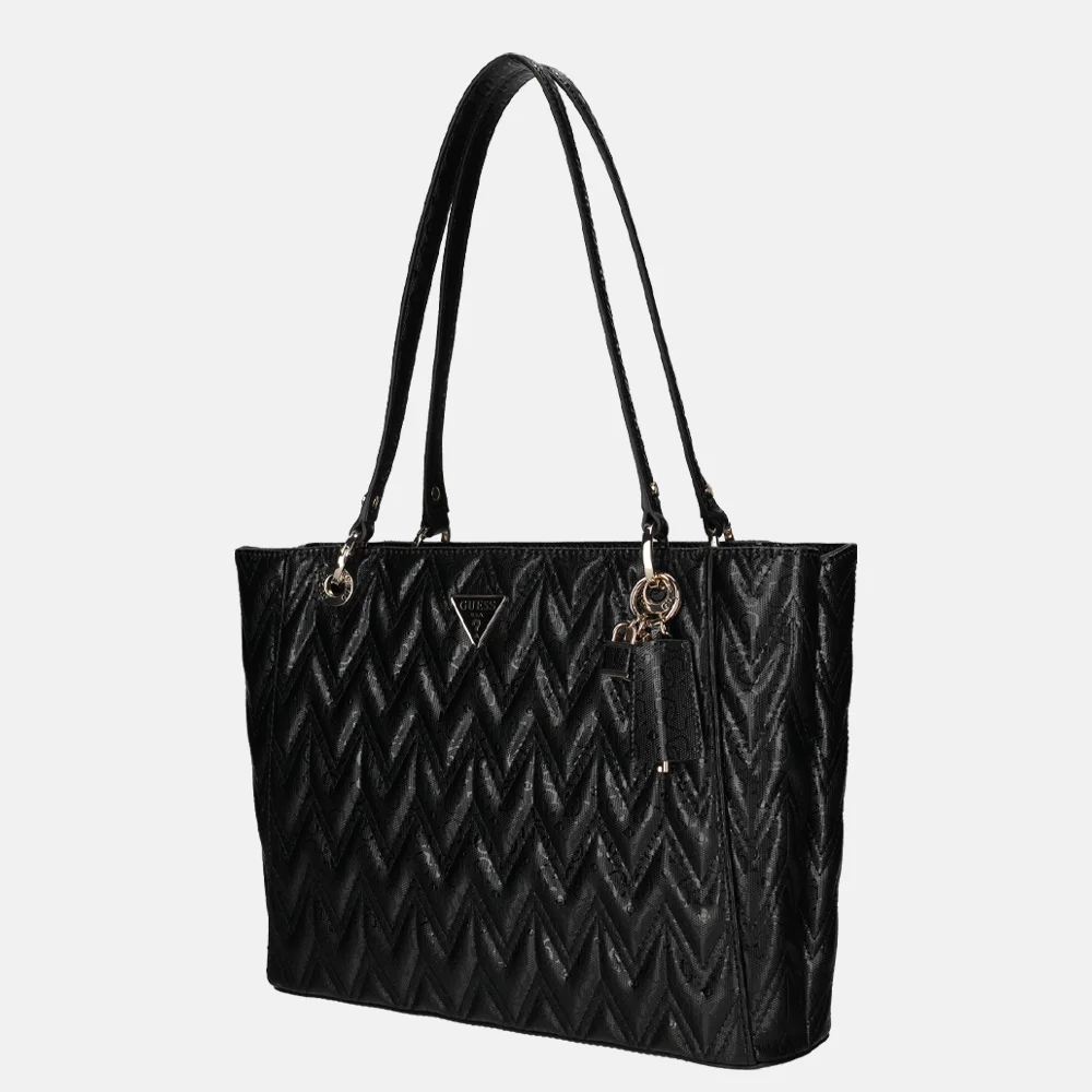 Guess Adelard Noel shopper black bij Duifhuizen