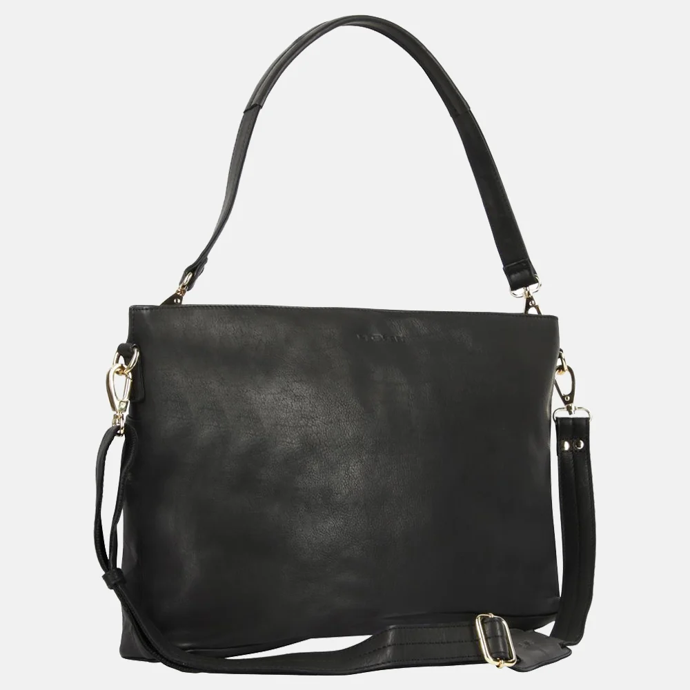 Plevier Millau laptoptas 15 inch zwart bij Duifhuizen