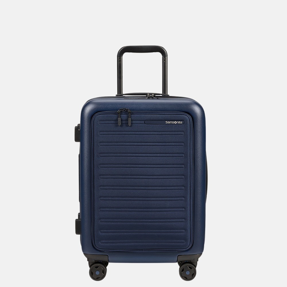 Samsonite StackD handbagage spinner 55 cm navy