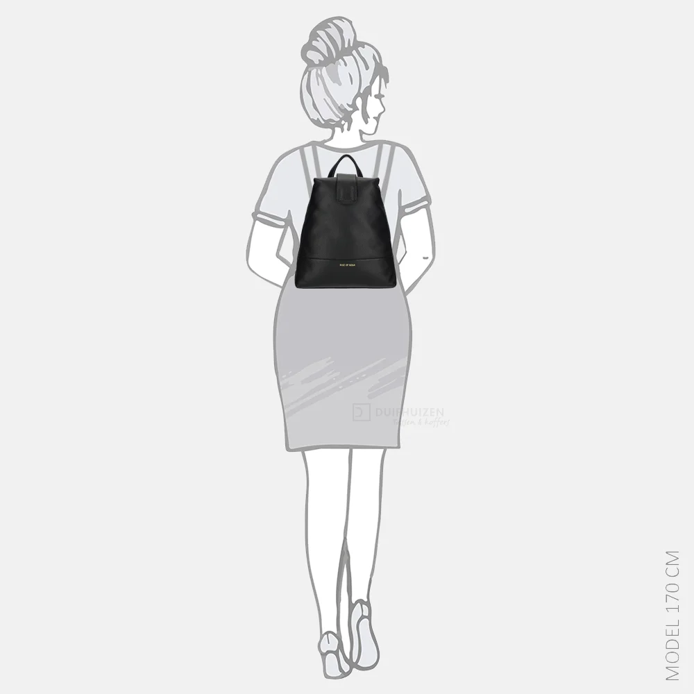 Rise of Rosa rugzak zwart bij Duifhuizen