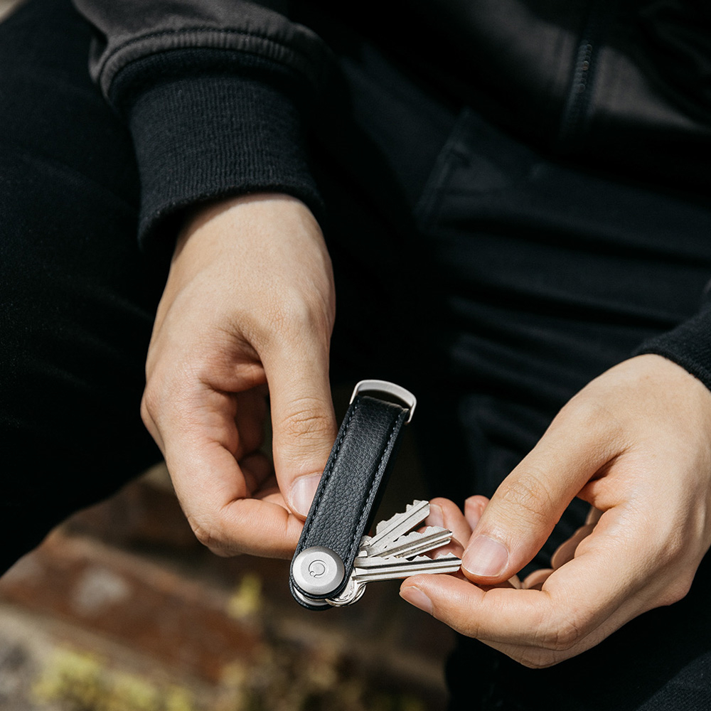 Orbitkey Key Organizer 2.0 Cactus black bij Duifhuizen