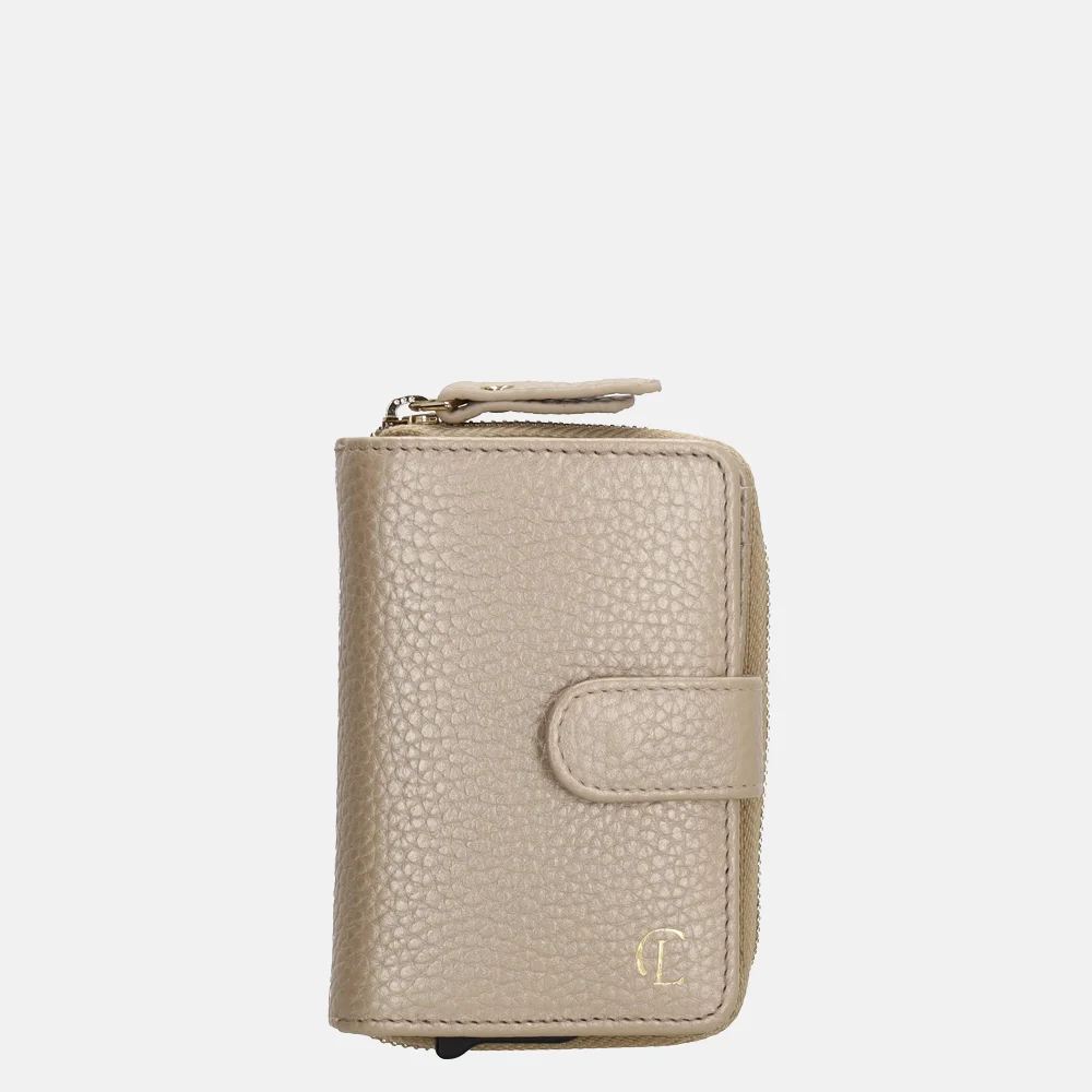 Charm London safety wallet portemonnee champagne