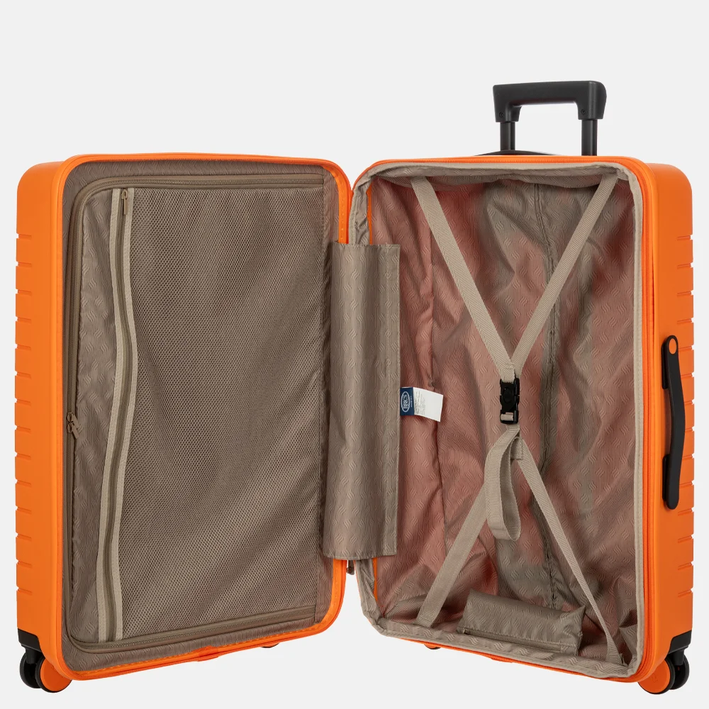 Bric's Ulisse Expandable reiskoffer 71 cm orange bij Duifhuizen
