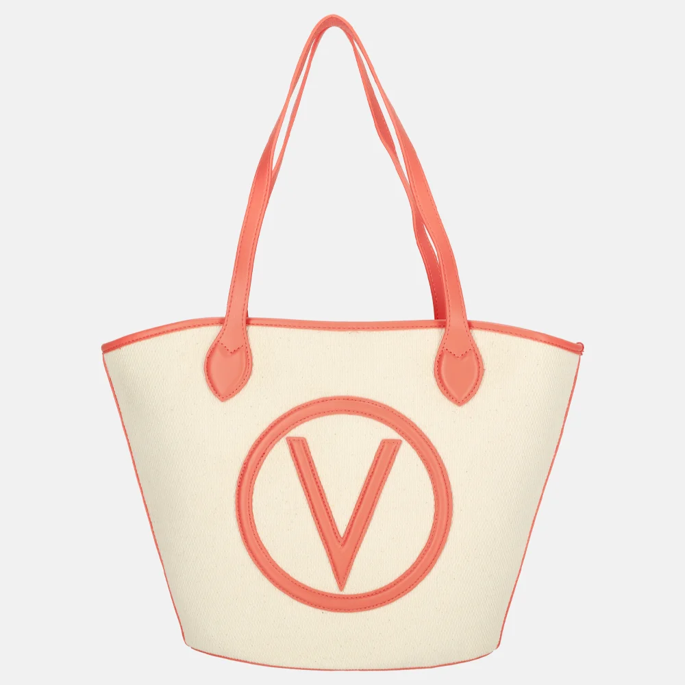 Valentino Bags Covent shopper natur/coral bij Duifhuizen