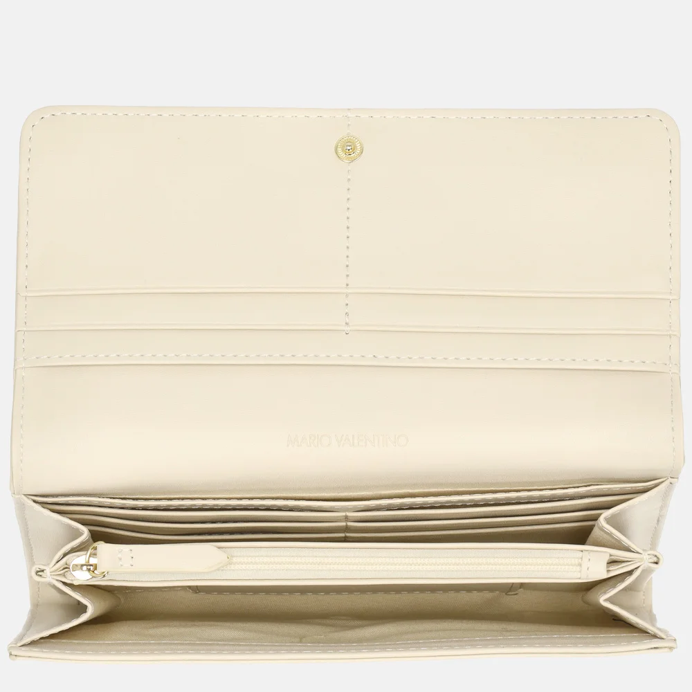 Valentino Bags Brixton portemonnee L ecru bij Duifhuizen
