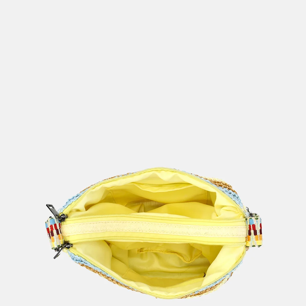Enrico Benetti Marbella crossbody tas lichtblauw bij Duifhuizen