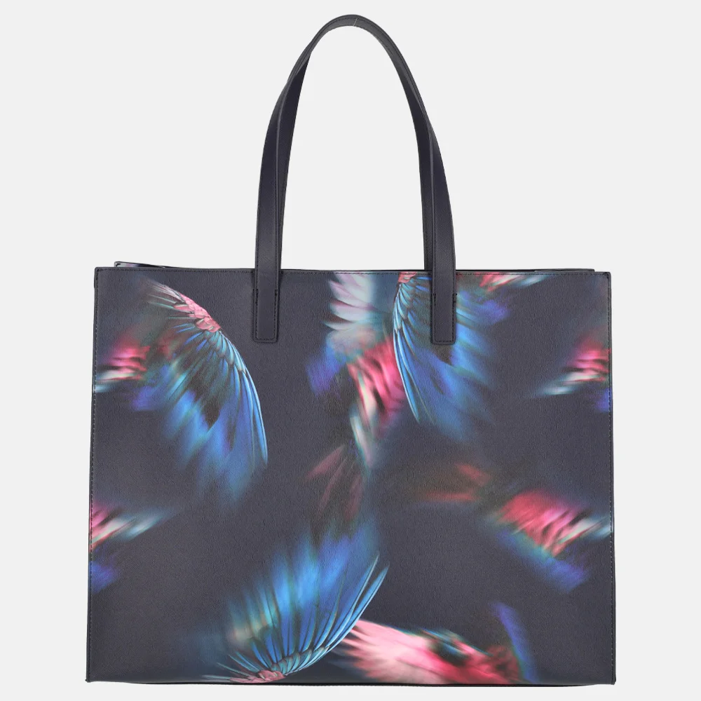 Ted Baker Feaicon shopper navy bij Duifhuizen