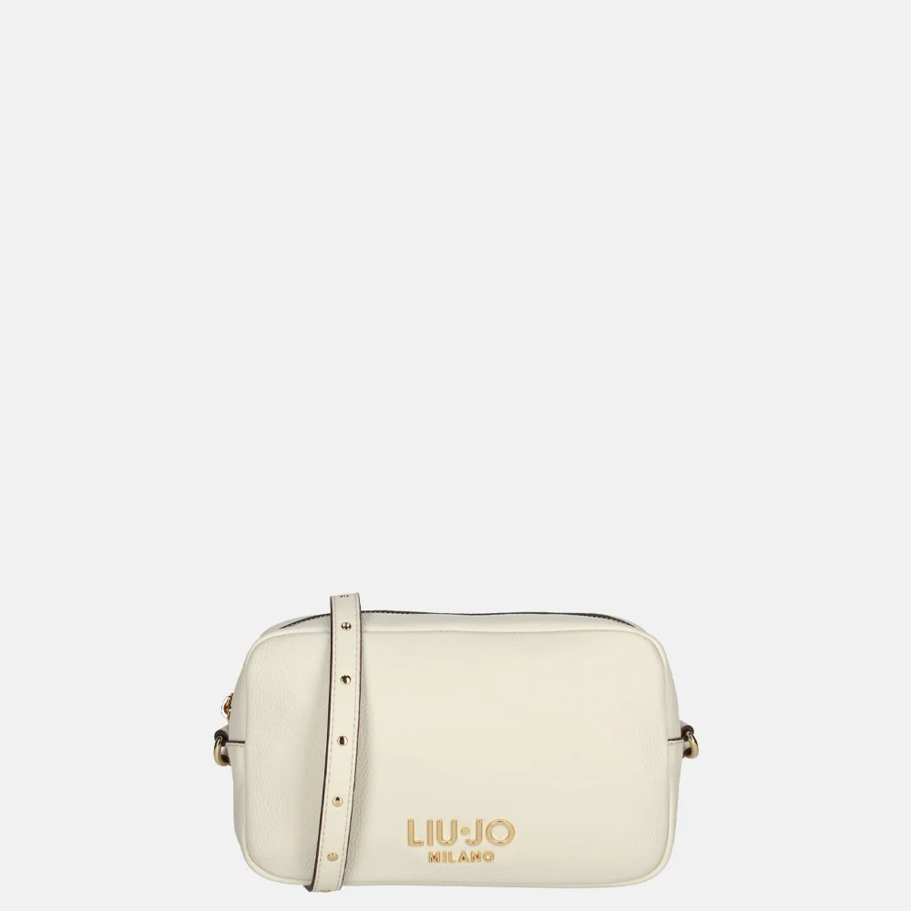 Liu Jo camera case crossbody tas cream bij Duifhuizen