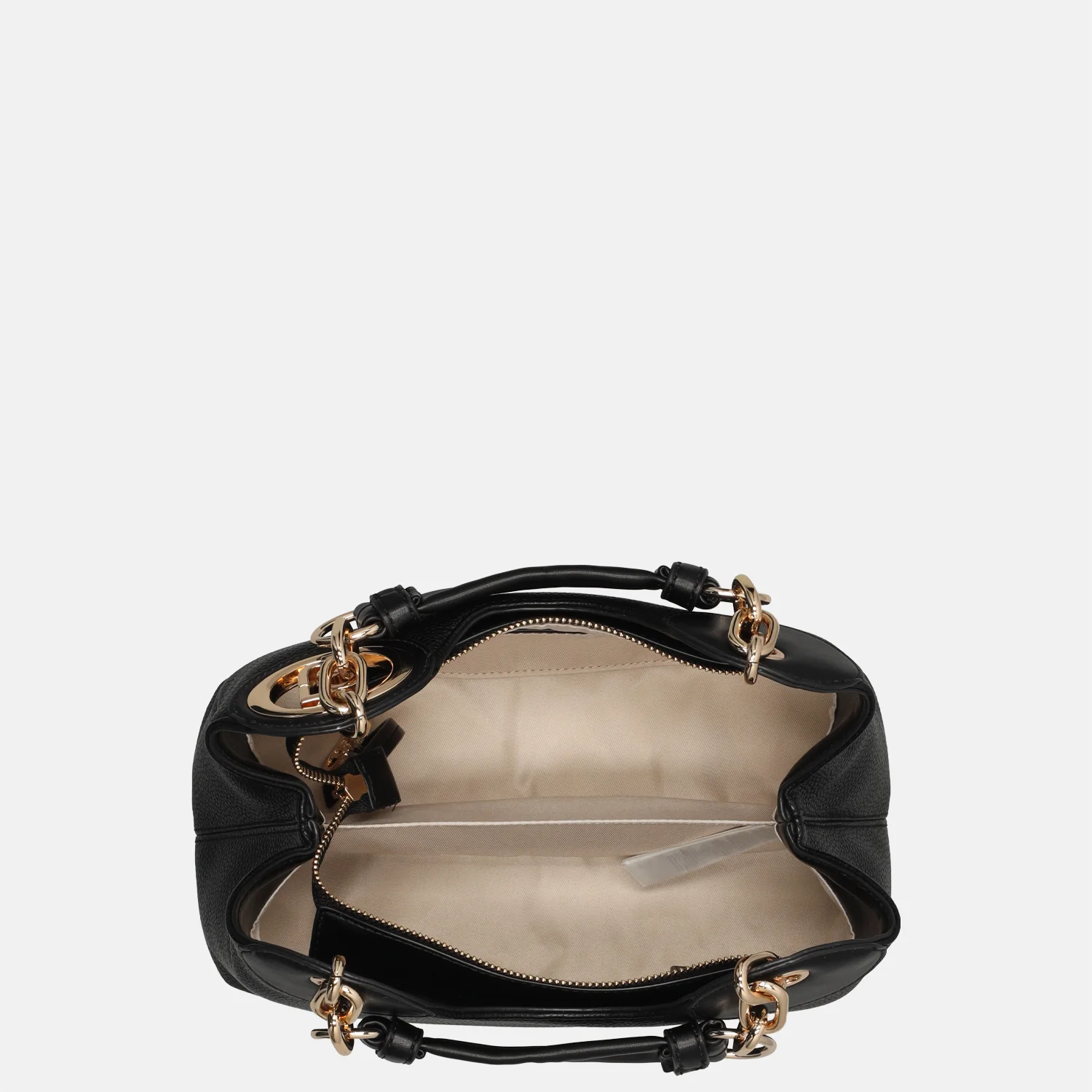 Liu Jo Faiza handtas satchel S zwart bij Duifhuizen