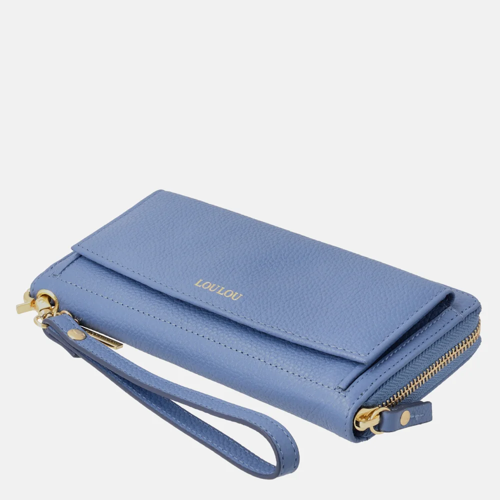 Loulou Essentiels SLB portemonnee hortensia bij Duifhuizen