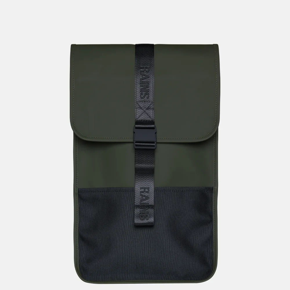 Rains Trail Backpack rugzak 15 inch green 