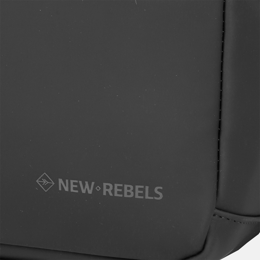 New Rebels Harper rugzak 14.1 inch black bij Duifhuizen