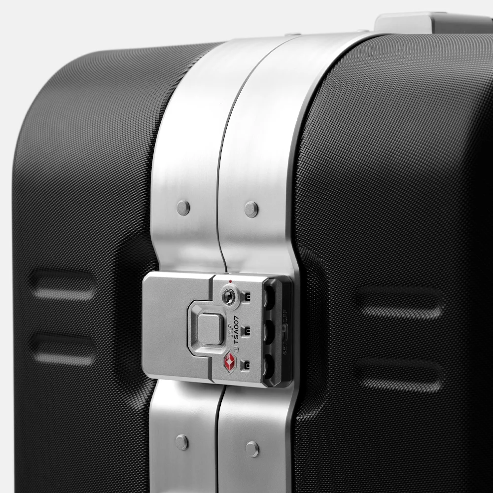 DB Journey Frontpocket Ramverk Pro Carry-on handbagage koffer 56 cm Silver bij Duifhuizen