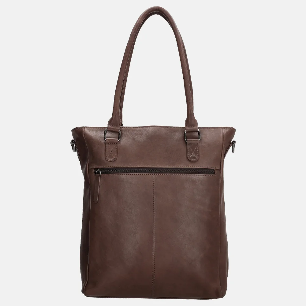 Micmacbags Everyday shopper donkerbruin bij Duifhuizen