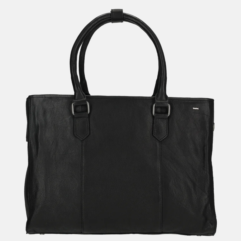 Berba Lucca laptoptas/shopper black bij Duifhuizen