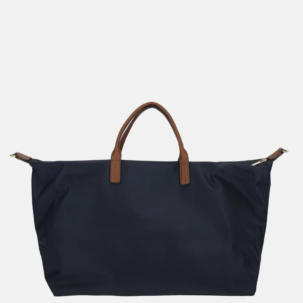 Tommy Hilfiger Popette weekendtas space blue corp bij Duifhuizen