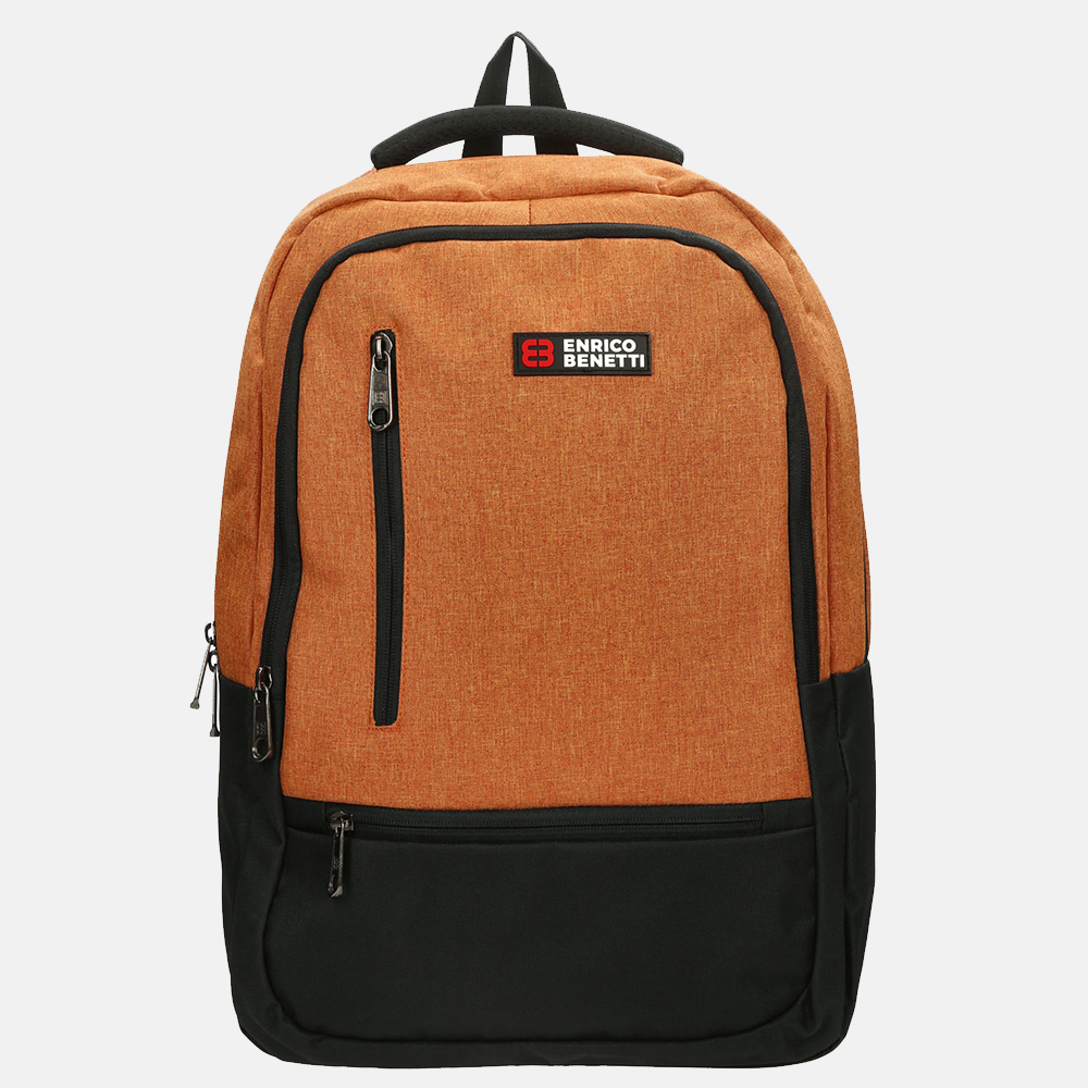 Enrico Benetti Hamburg rugzak 15 inch roest
