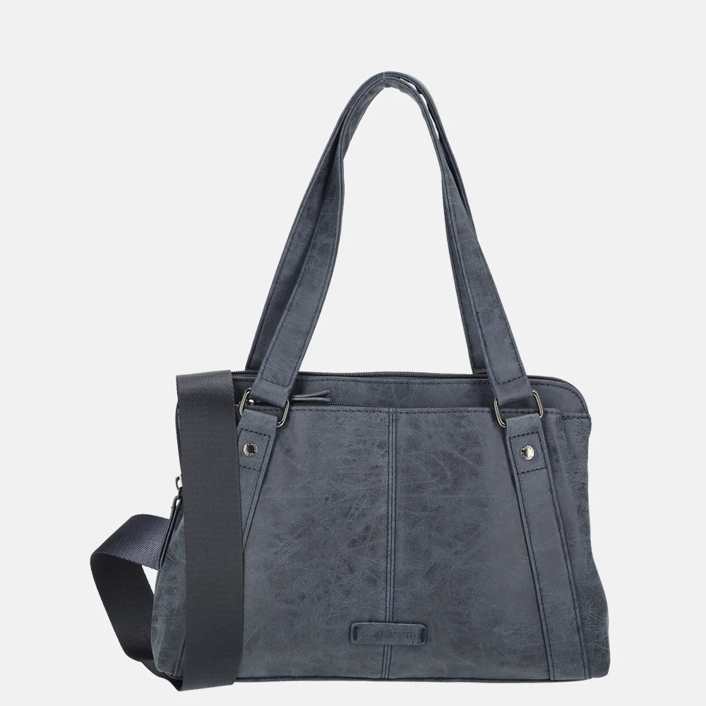 Enrico Benetti Karin handtas M blauw bij Duifhuizen