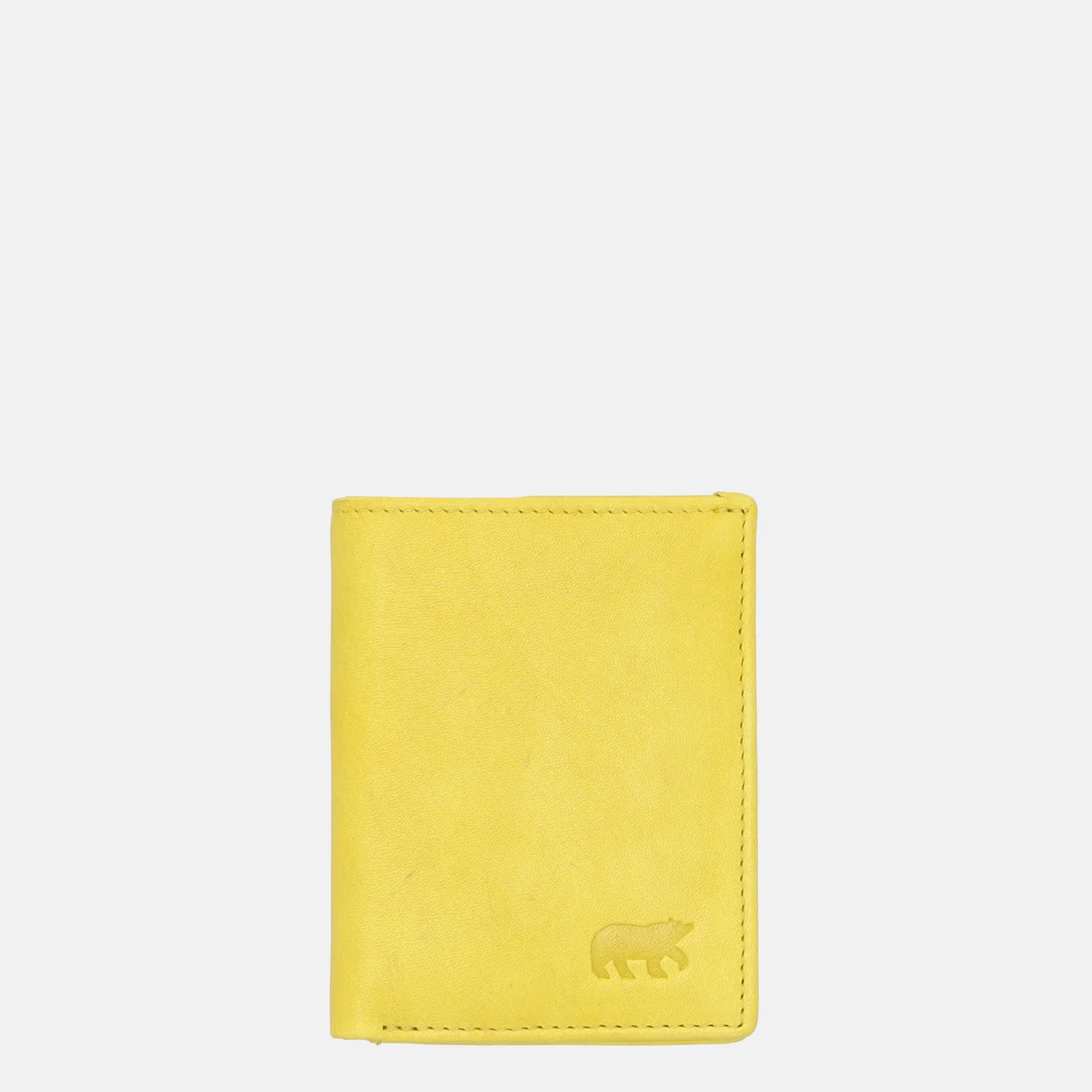 Bear Design Cas pasjeshouder yellow