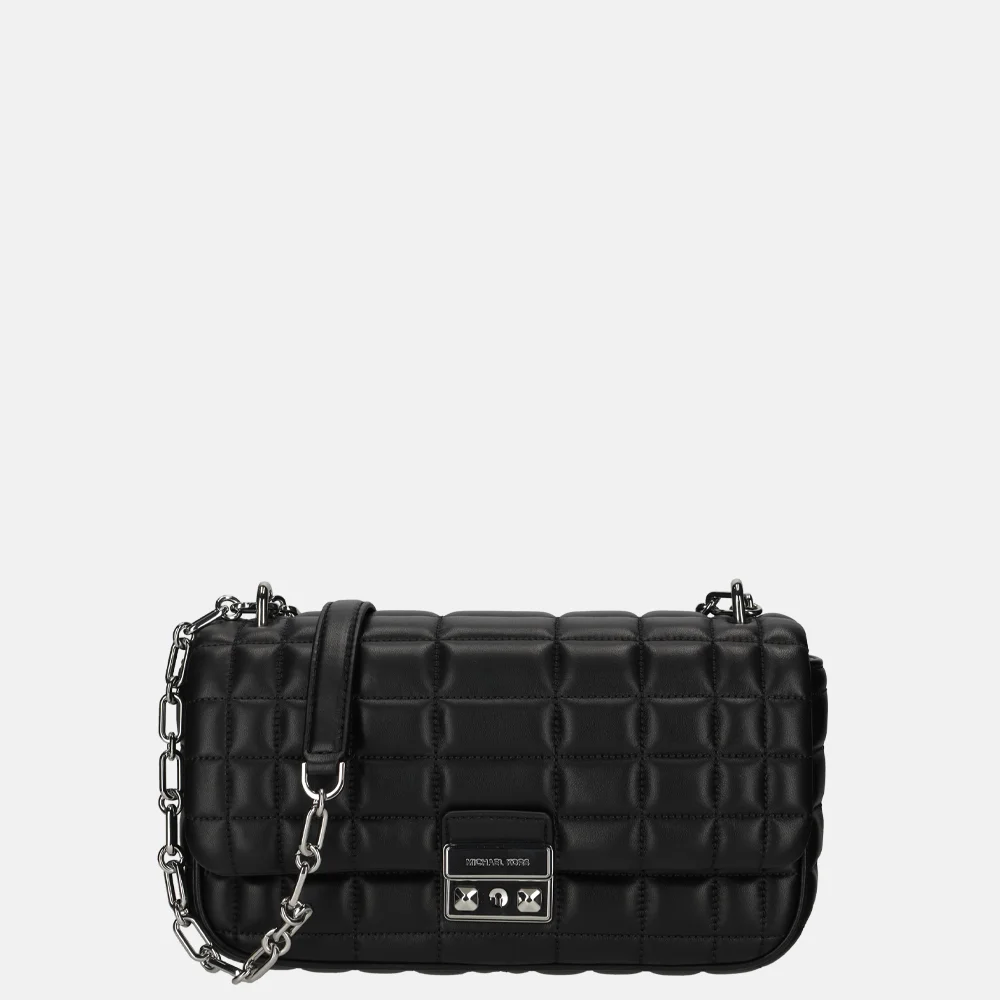 Michael Kors Tribeca schoudertas black bij Duifhuizen