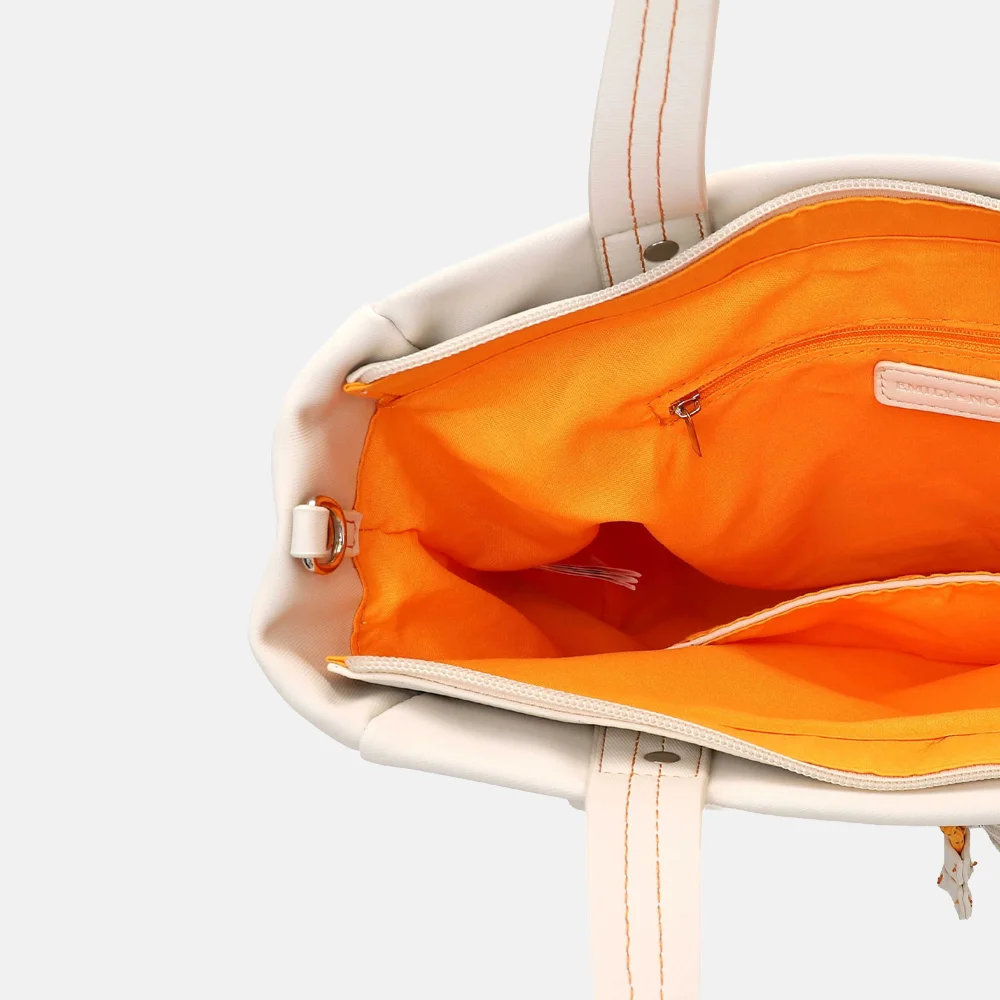 Emily & Noah Joeline handtas M beige bij Duifhuizen