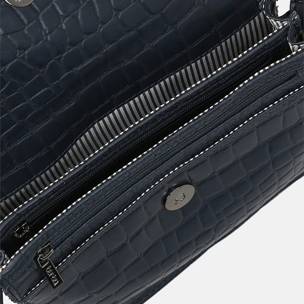 Berba Laguna crossbody tas croco bij Duifhuizen