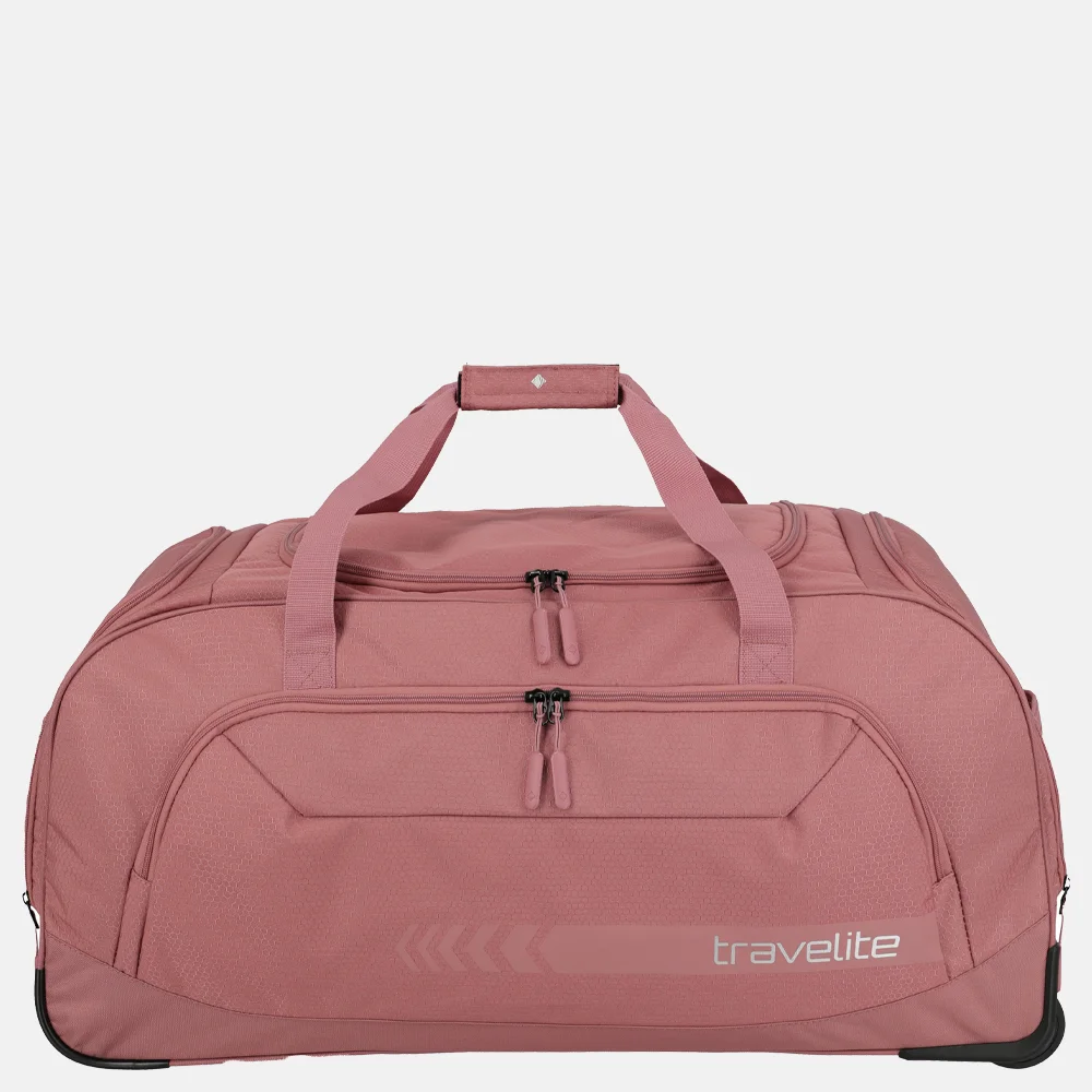 Travelite Kick Off Duffle wieltas XL rose