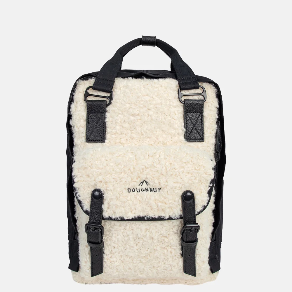 Doughnut Macaroon Fairies & Friends rugzak 14 inch white x black bij Duifhuizen