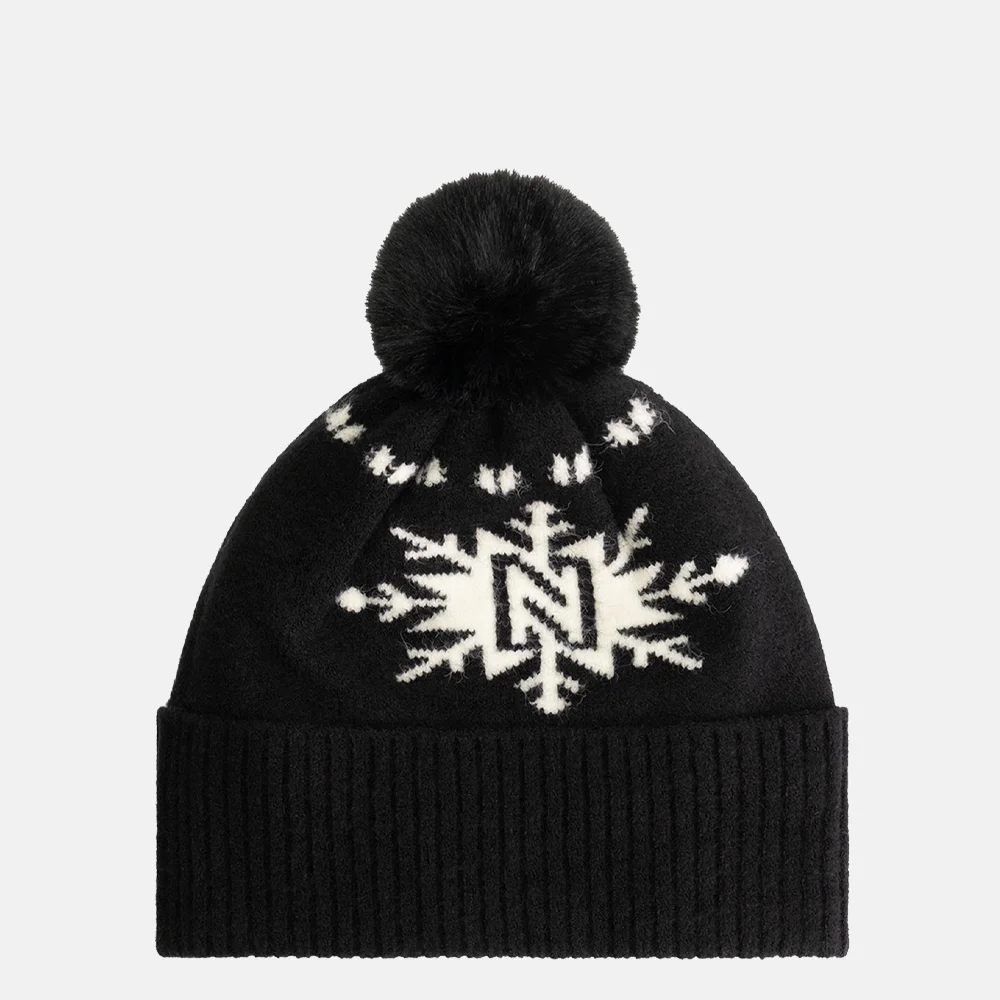 Nikkie Gally Ski muts black bij Duifhuizen