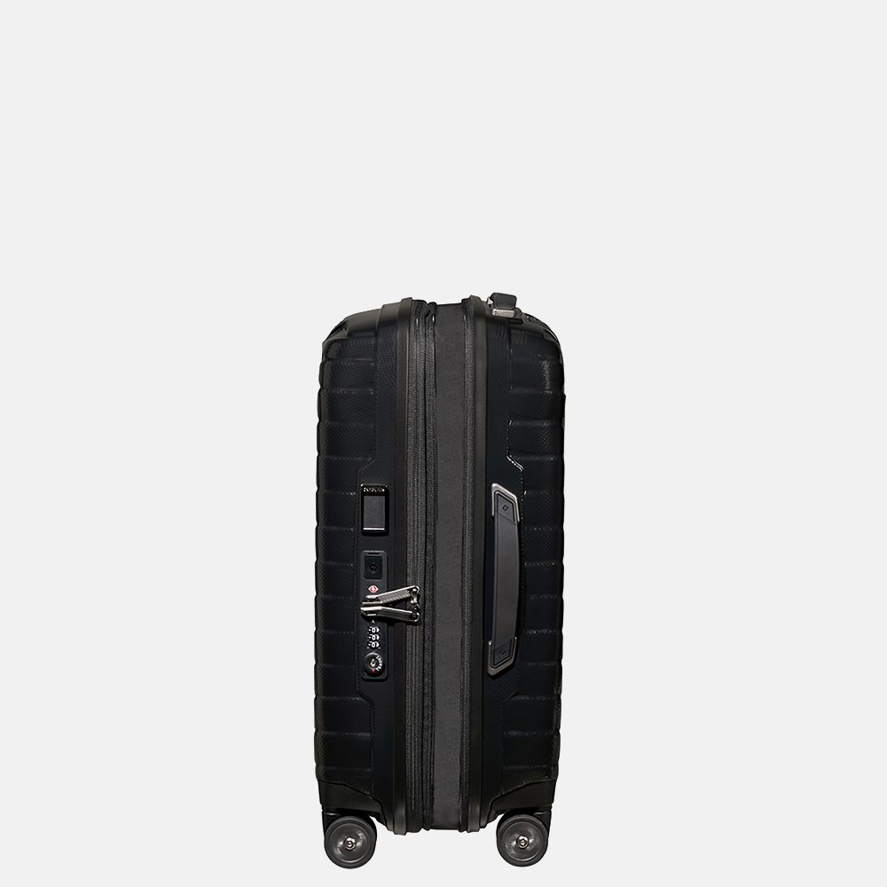 Samsonite Proxis expandable handbagage koffer 55 cm black bij Duifhuizen