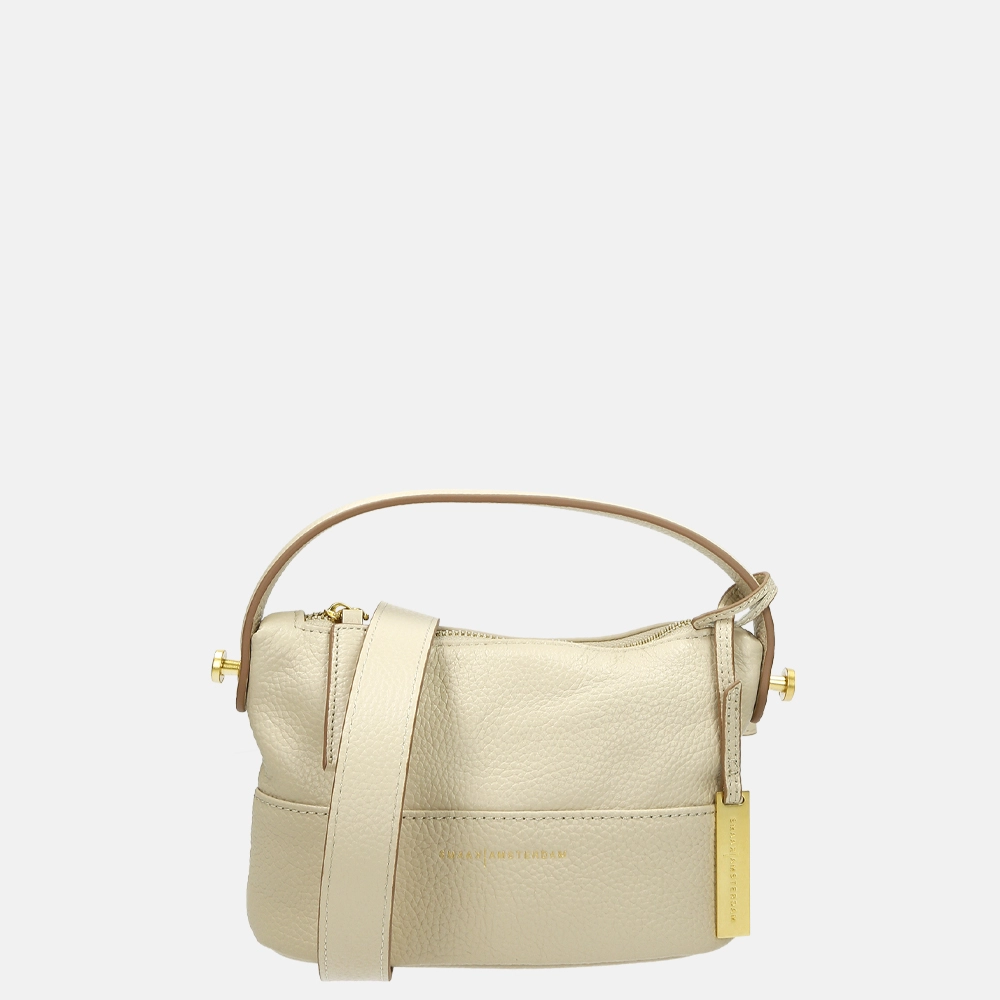 Smaak Amsterdam Mell crossbody tas limestone