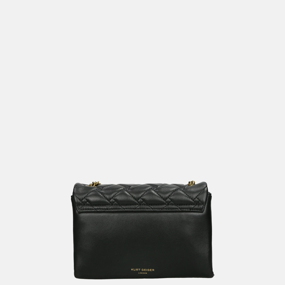 Kurt Geiger Kensington Bag Eye schoudertas medium black bij Duifhuizen