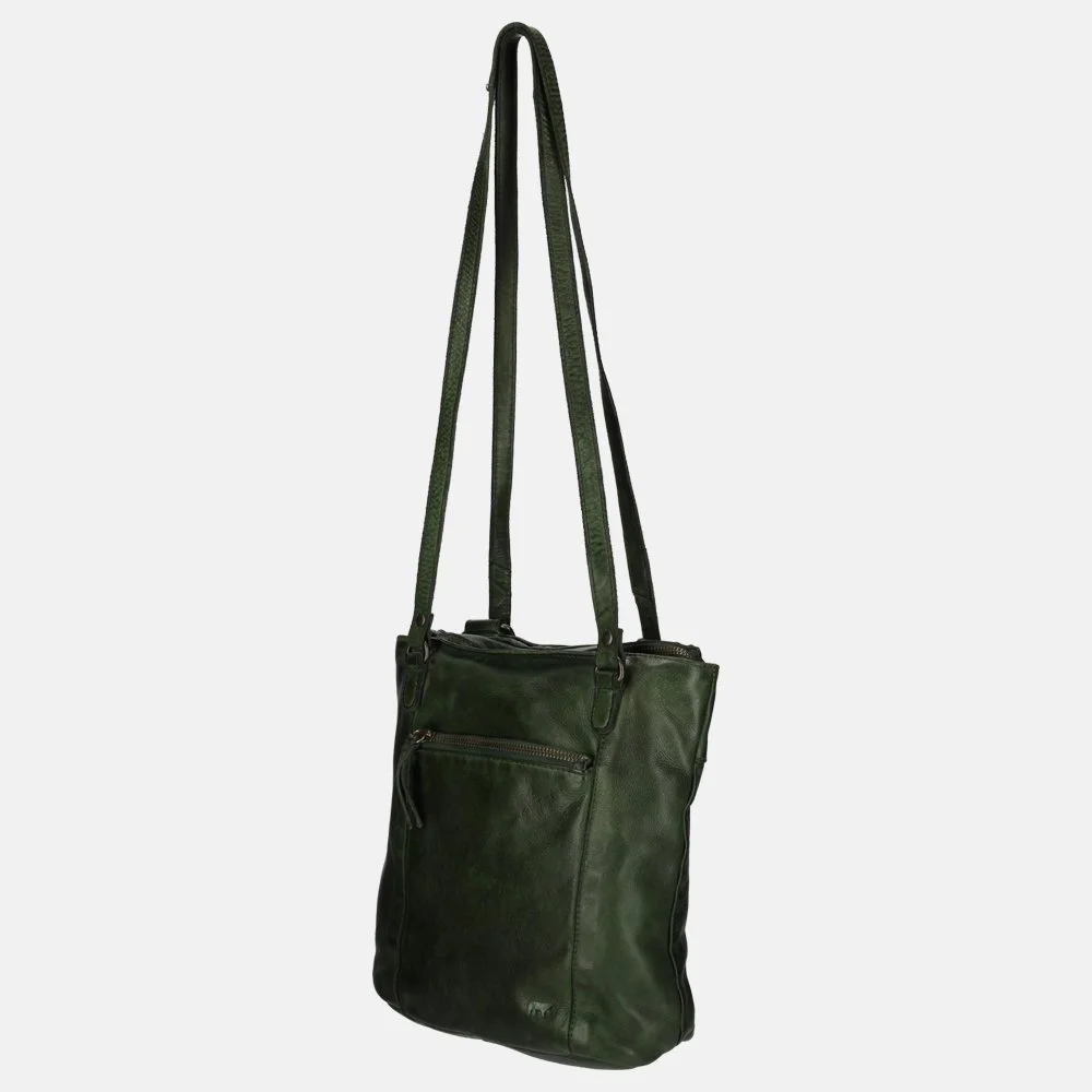 Bear Design shopper olive bij Duifhuizen