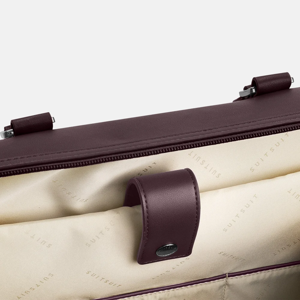 Suitsuit Mystique laptoptas 16 inch cherry lacquer bij Duifhuizen