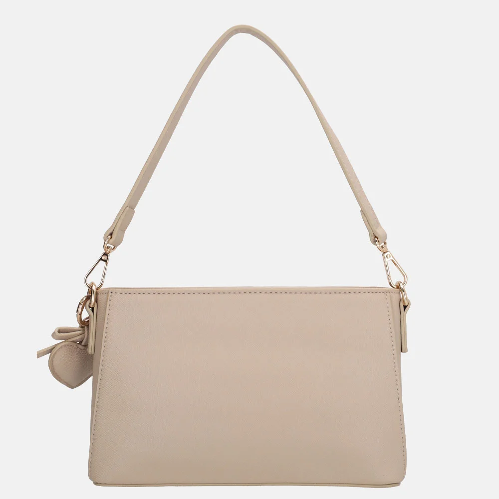 Charm London Cambridge crossbody tas lichtaupe bij Duifhuizen