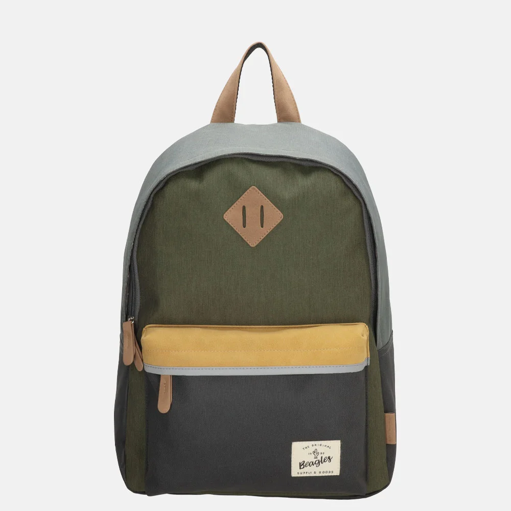 Beagles Colorblock kinderrugzak grijs