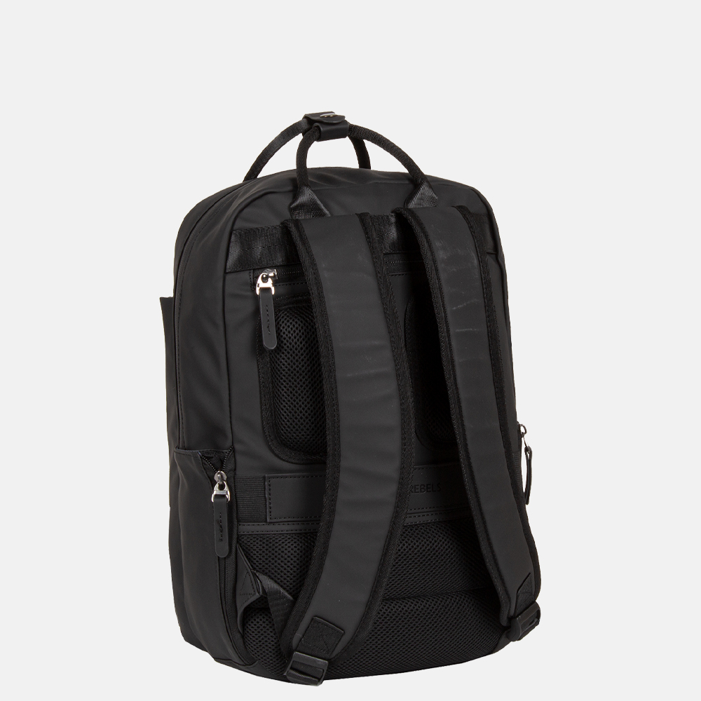 New Rebels Harper rugzak 13.3 inch black bij Duifhuizen
