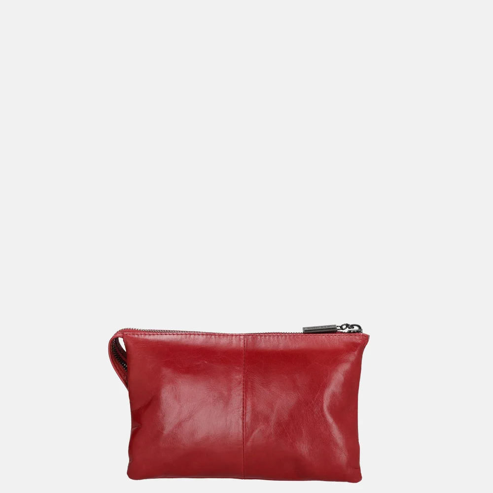 Claudio Ferrici crossbody tas red bij Duifhuizen
