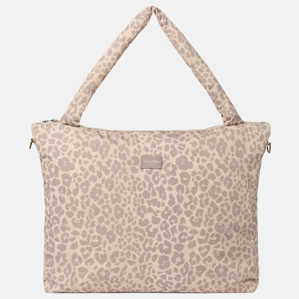 Studio Noos Puffy luiertas beige leopard