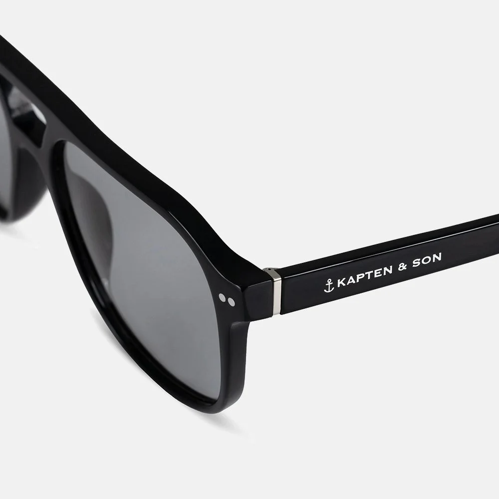Kapten & Son Zurich zonnebril all black bij Duifhuizen