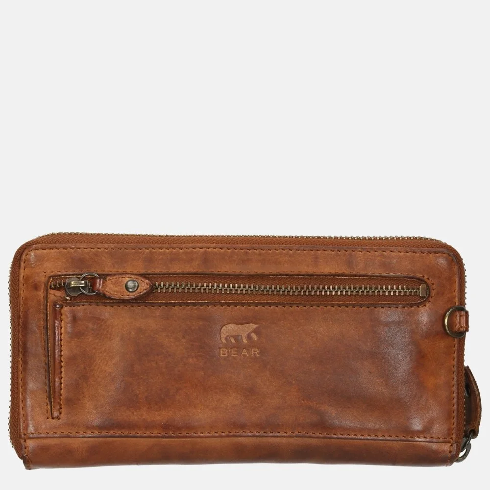 Bear Design portemonnee cognac bij Duifhuizen