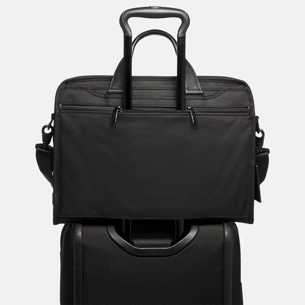 Tumi laptoptas 17 inch L black bij Duifhuizen