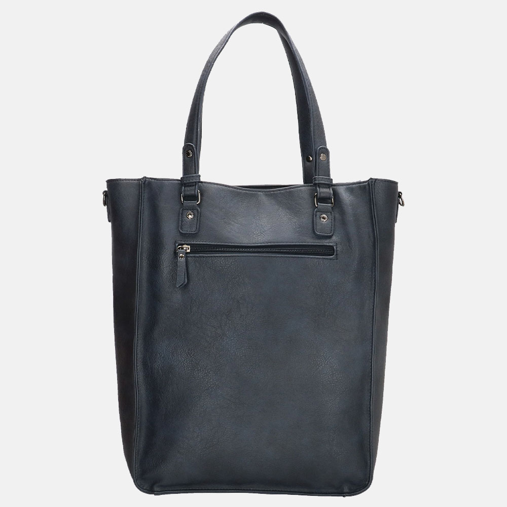 Enrico Benetti Caen shopper 17 inch blue bij Duifhuizen