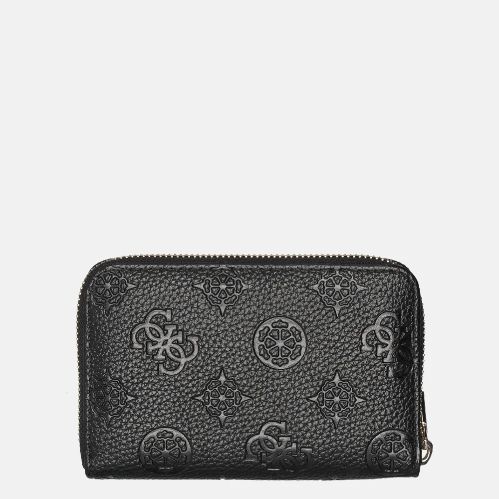 Guess Cresidia II portemonnee M black logo bij Duifhuizen