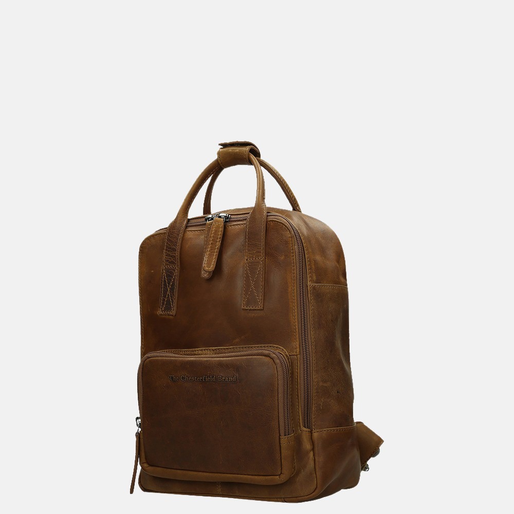Chesterfield Bellary rugzak S cognac bij Duifhuizen