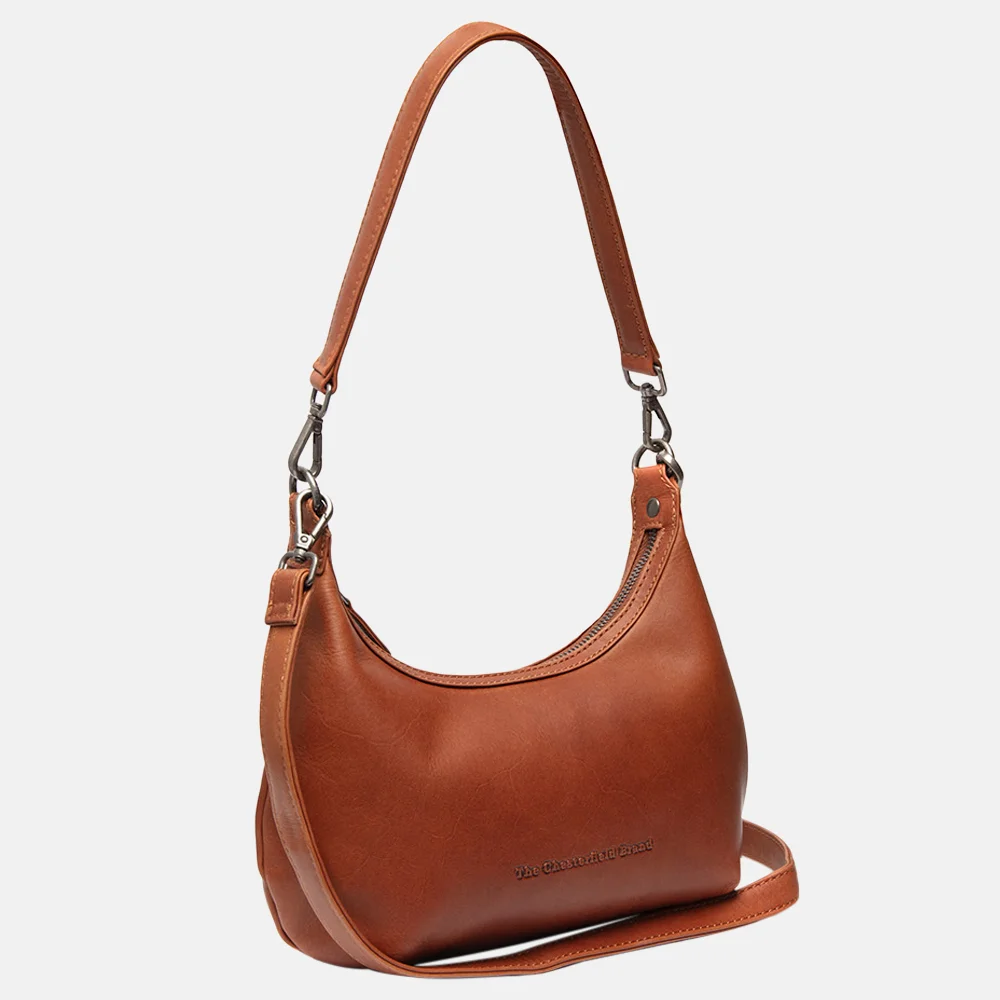 Chesterfield Nancy schoudertas cognac bij Duifhuizen